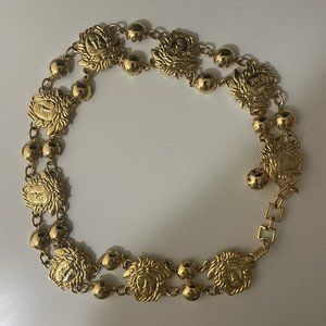 Gianni Versace Vintage Medusa Chain Belt Uber Rare